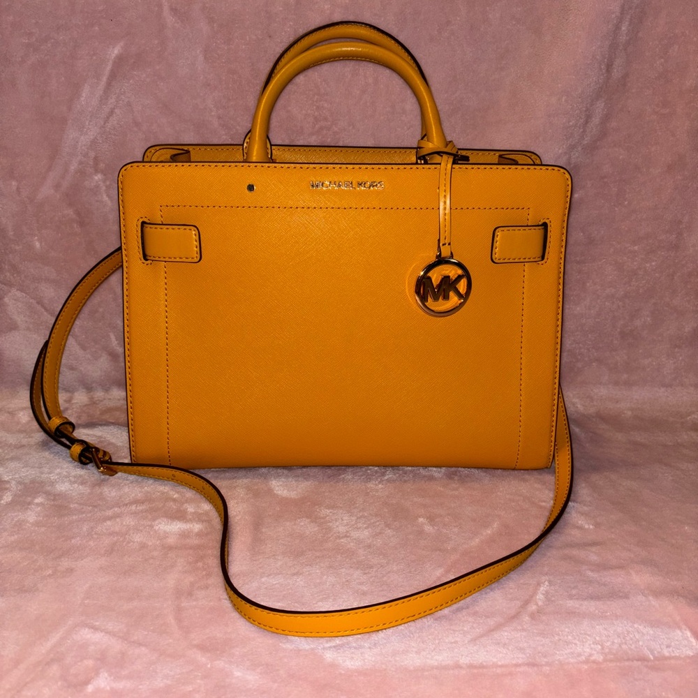 Leather Michael Kors Tote Purse